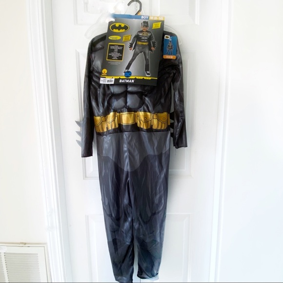 Rubies Boys Muscle Batman Halloween Costume M 8-10 - Picture 11 of 16